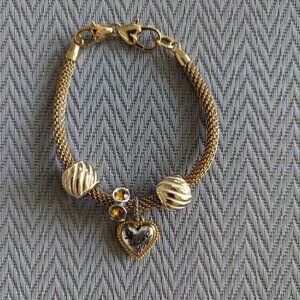 Brighton Charm Bracelet with 4 charms